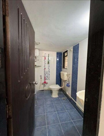 Bathroom in 2 BHK Apartment at Supernal CHS LTD, Kolshet Road – for Rent