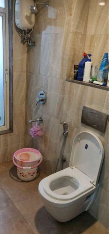 Bathroom in 2 BHK Apartment at Lodha Amara, Kolshet Road – for Rent
