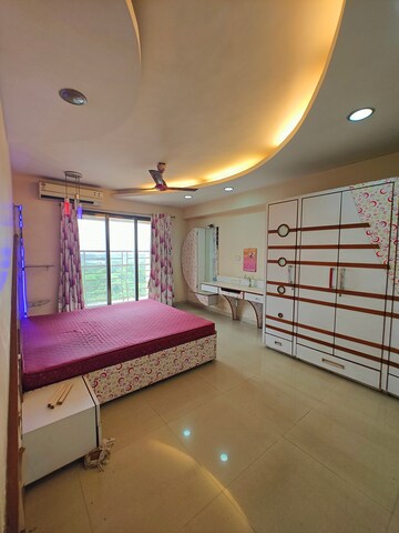 Living Room in 4 BHK Apartment at Tulsi Sagar, Nerul – for Rent