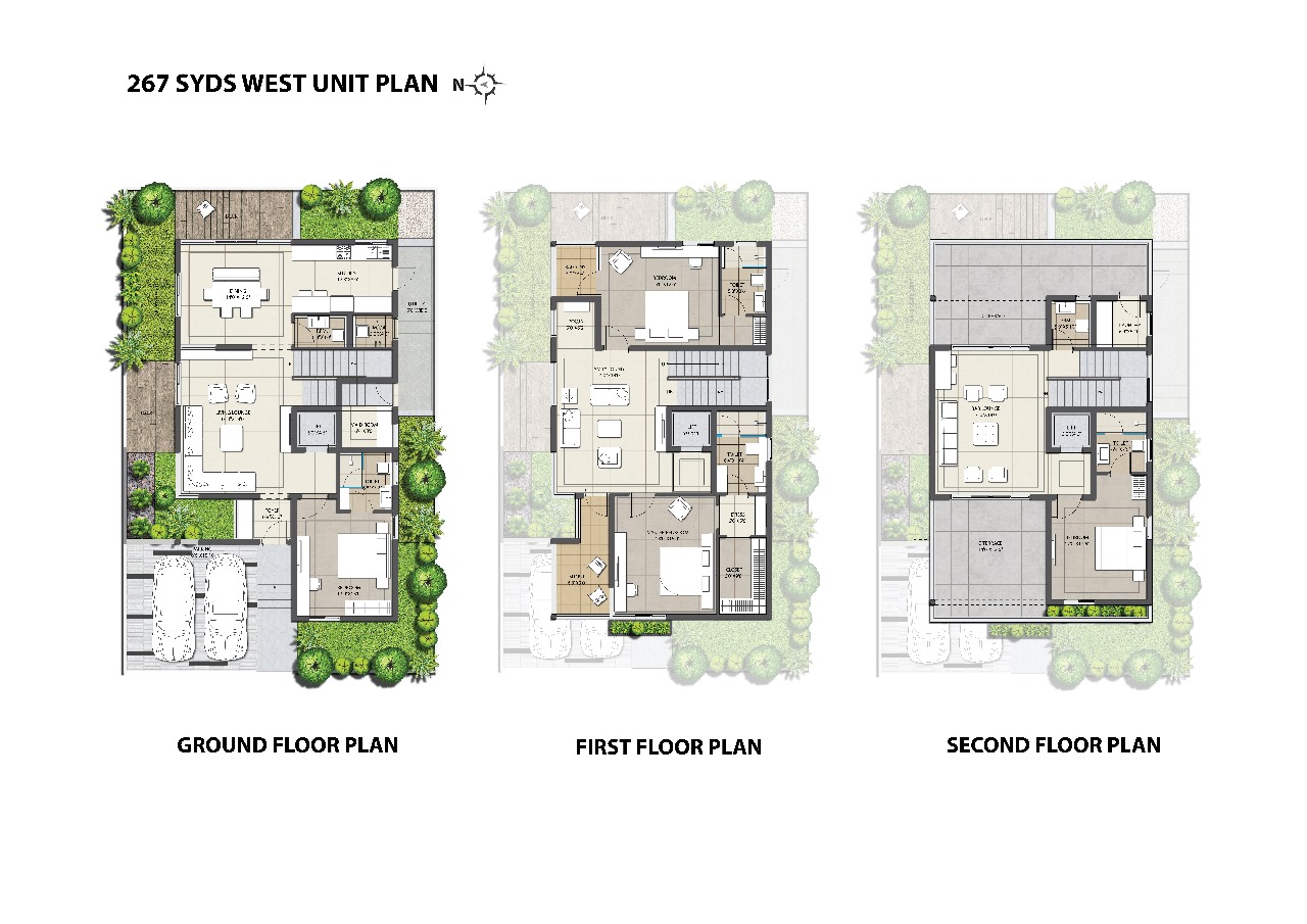 4 BHK + Pooja Room 3739 Sq.Ft. Villa in Bhavya Evora