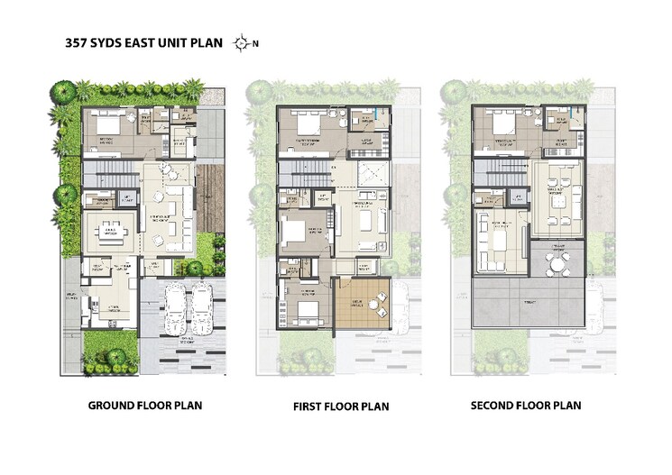 Floor Plan, bhavya-evora 4 Bedroom 3739 Sq.Ft. Villa In Nandigama Hyderabad 8314744