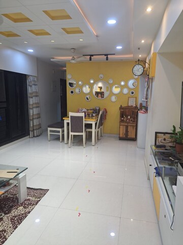 Living Room in 2 BHK Apartment at Runwal Pearl, Manpada – for Rent