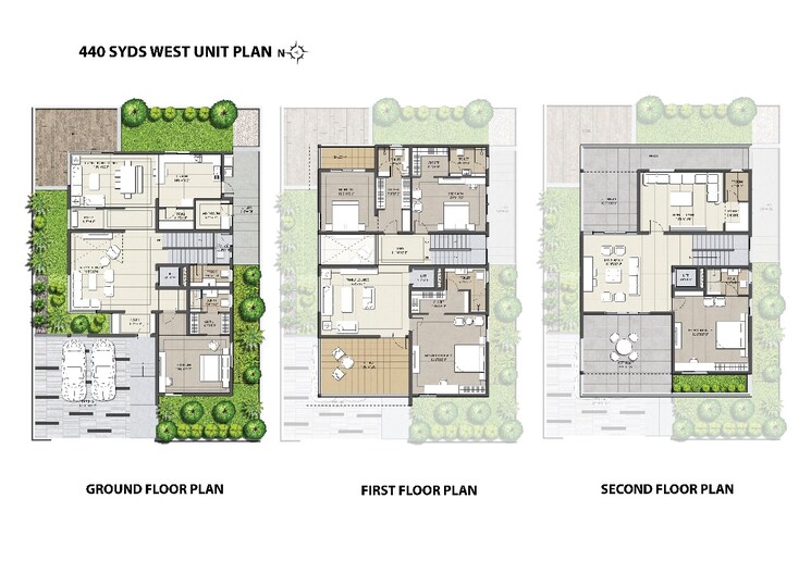 Master Plan, bhavya-evora 5 Bedroom 4525 Sq.Ft. Villa In Nandigama Hyderabad 8314760