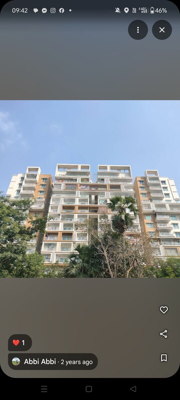 3 BHK Apartment For Rent in Aparna Westside, Manikonda
