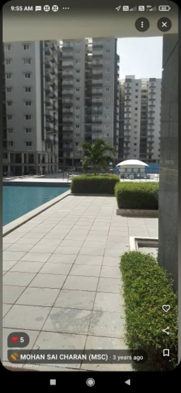 3 BHK Apartment For Rent in Jains Carlton Creek Phase 2 Gachibowli Hyderabad  8314804