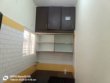 Kitchen in 1 BHK Builder Floor at Hsr Layout – for Rent