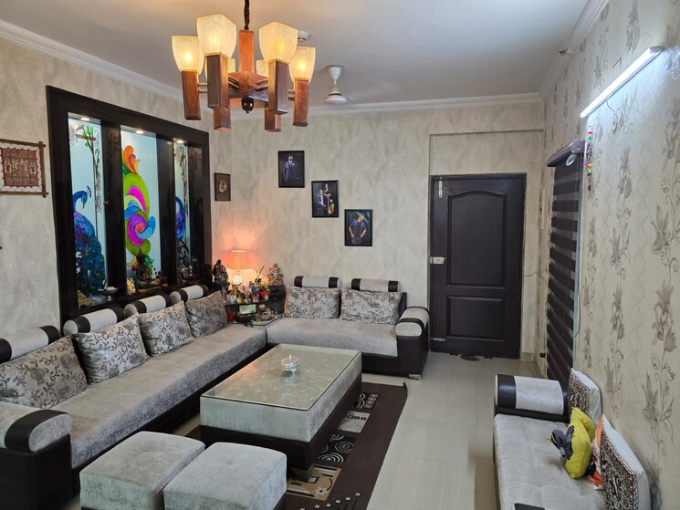 Living Room, supertech-livingston 3 Bedroom 943 Sq.Ft. Apartment In Sain Vihar Ghaziabad 8314888