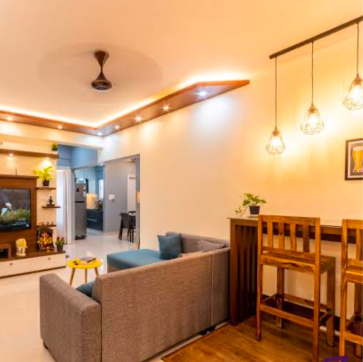 Living Room, signature-global-titanium-spr 4 Bedroom 2900 Sq.Ft. Builder Floor In Fazilpur Jharsa Gurgaon 8314935