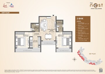 Floor Plan in 1 BHK Builder Floor at Ghot – for Sale