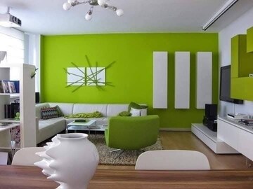 Living Room in 2 BHK Apartment at Chanakya Place – for Sale