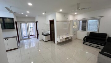 Living Room in 2 BHK Apartment at Prestige High Fields, Gachibowli – for Rent