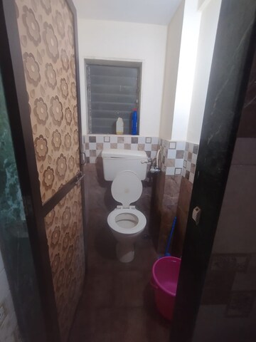 Bathroom in 1 BHK Apartment at Vasant Leela Apartment, Ghodbunder Road – for Sale