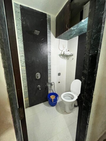 Attached Bathroom in 2 BHK Apartment at Tilak Nagar Building, Tilak Nagar – for Rent