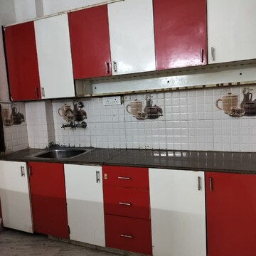 Kitchen in 2 BHK Apartment at Palm Residency Chhatarpur, Rajpur Khurd Extension – for Rent