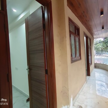 Balcony in 3 BHK Apartment at Palm Residency Chhatarpur, Rajpur Khurd Extension – for Rent