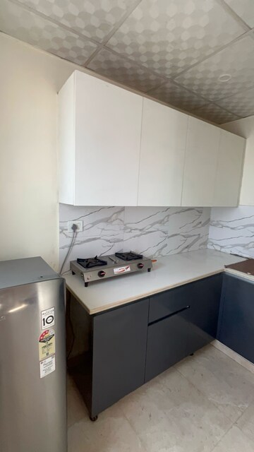 Kitchen in 1 BHK Builder Floor at Sector 24 – for Rent