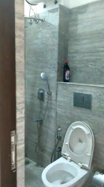 Bathroom in 3 BHK Apartment at Raheja Ridgewood, Goregaon East – for Rent
