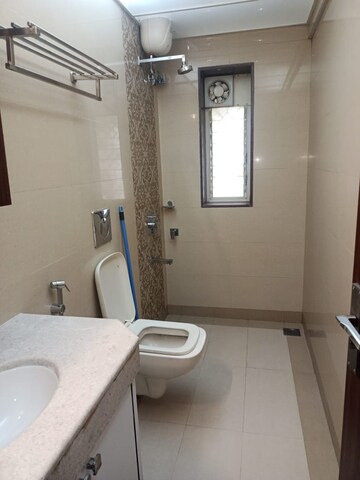 Bathroom in 2 BHK Apartment at Powai Cosmopolitan CHS, Powai – for Rent