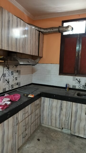 Kitchen in 2 BHK Builder Floor at Freedom Fighters Enclave – for Rent