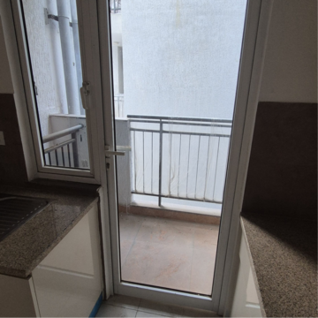 Bathroom in 3 BHK Apartment at Godrej Meridien, Mohammad Heri Village – for Rent