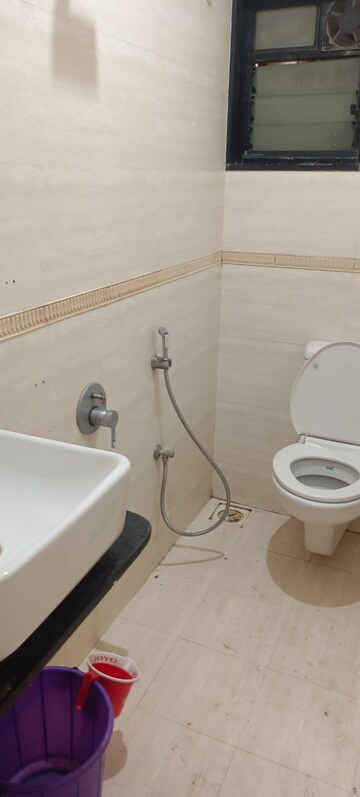 Bathroom in 3 BHK Apartment at Mahavir Heritage CHS, Kharghar Sector 35g – for Rent