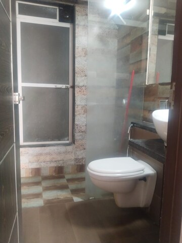 Bathroom in 3 BHK Apartment at Sai Manomay, Kharghar – for Rent
