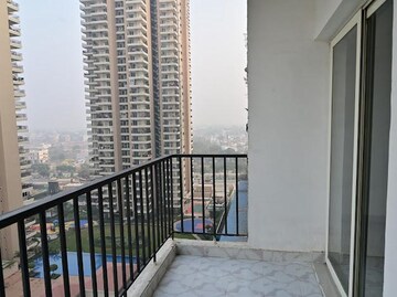 Balcony in 2 BHK Apartment at Panchsheel Greens II, Sector 16 Greater Noida – for Rent
