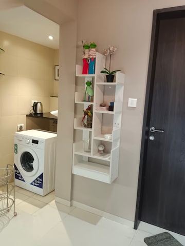 Bathroom in 3 BHK Apartment at Sapra Power Boulevard, Mundhwa – for Rent