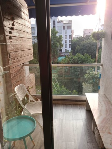 Balcony in 3 BHK Apartment at Sapra Power Boulevard, Mundhwa – for Rent