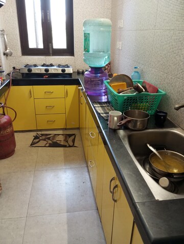 Kitchen in 2 BHK Builder Floor at RWA Apartments Sector 27, Sector 27 – for Rent