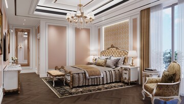 Master Bedroom in 5 BHK Penthouse at Capital Royal Casa, Gms Road – for Sale