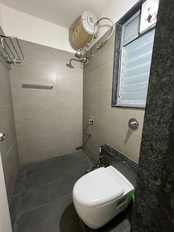 Bathroom in 2 BHK Apartment at Rohan Prathama, Hinjewadi – for Rent