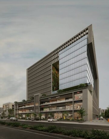  Showroom – Exterior View View at Zion Z One, Bodakdev - for Rent