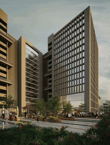  Showroom – Exterior View View at Zion Z One, Bodakdev - for Rent