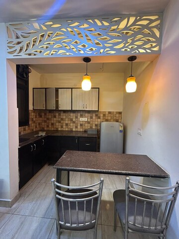 Kitchen in 1 BHK Builder Floor at Ansal Sushant Lok I, Sector 43 – for Rent