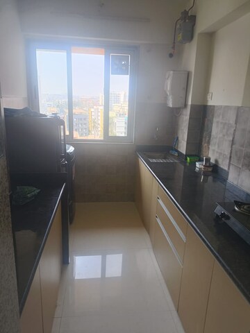 Kitchen in 2 BHK Apartment at Sheth Vasant Oasis, Andheri East – for Rent