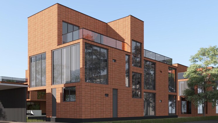 Exterior View, casagrand-windsor-court 4 Bedroom 4527 Sq.Ft. Villa In Malikdanguda Hyderabad 8316064