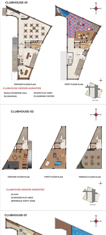 Floor Plan in 4 BHK Villa at Casagrand Windsor Court, Malikdanguda – for Sale
