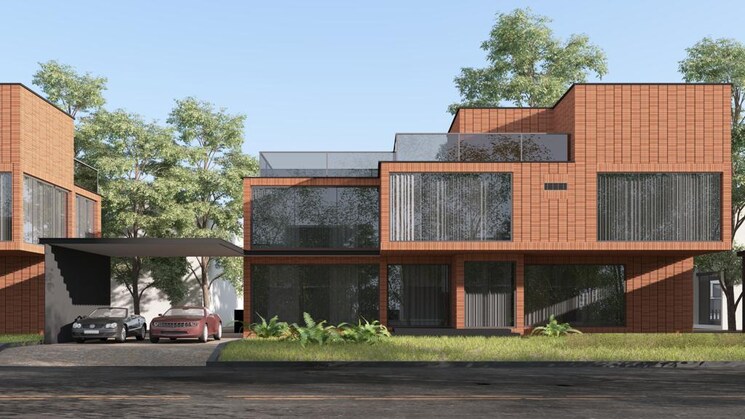 Exterior View, casagrand-windsor-court 4 Bedroom 3864 Sq.Ft. Villa In Malikdanguda Hyderabad 8316132