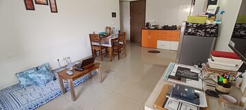 Living Room in 1 BHK Apartment at Paranjape Blue Ridge, Hinjewadi – for Rent