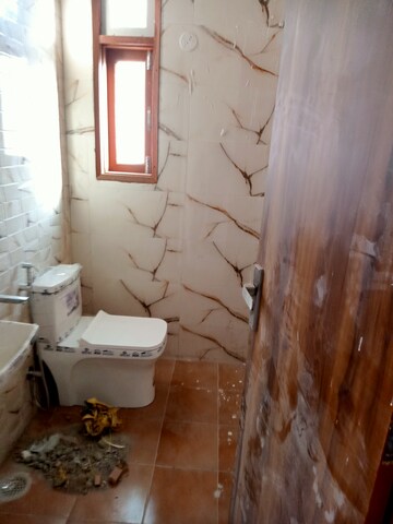 Bathroom in 1 BHK Builder Floor at Paryavaran Complex – for Rent