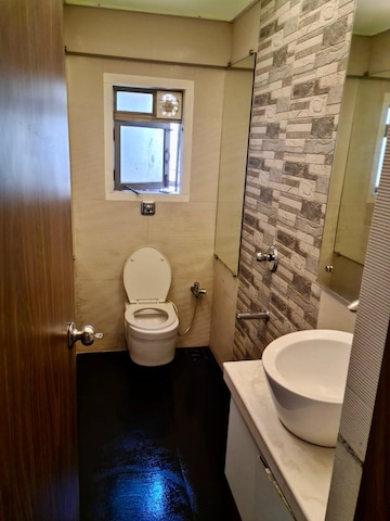 Bathroom in 2 BHK Apartment at Montreal Tower, Andheri West – for Rent