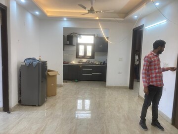 Living Room in 2 BHK Builder Floor at Freedom Fighters Enclave – for Rent