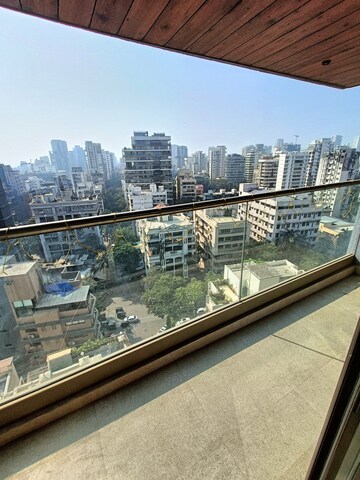 Balcony in 3 BHK Apartment at Bandra West – for Rent