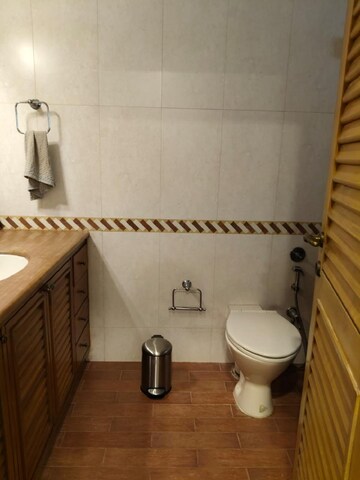 Bathroom in 3 BHK Apartment at Bandra West – for Rent