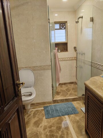 Bathroom in 3 BHK Apartment at Bandra West – for Rent