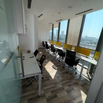 Team Area in  Office Space at Spaze ITech Park, Sispal Vihar – for Rent