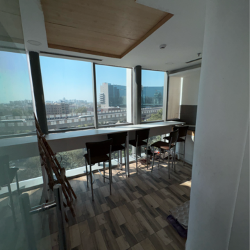 Balcony in  Office Space at Spaze ITech Park, Sispal Vihar – for Rent