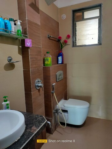 Bathroom in 3 BHK Apartment at Goodwill Paradise, Kharghar – for Sale