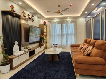 Living Room in 3 BHK Apartment at Pashmina Waterfront, Old Madras Road – for Rent